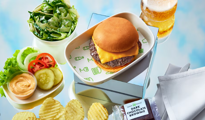 No momento, você está visualizando Shake Shack in First Class: The New Era of Airline Cuisine